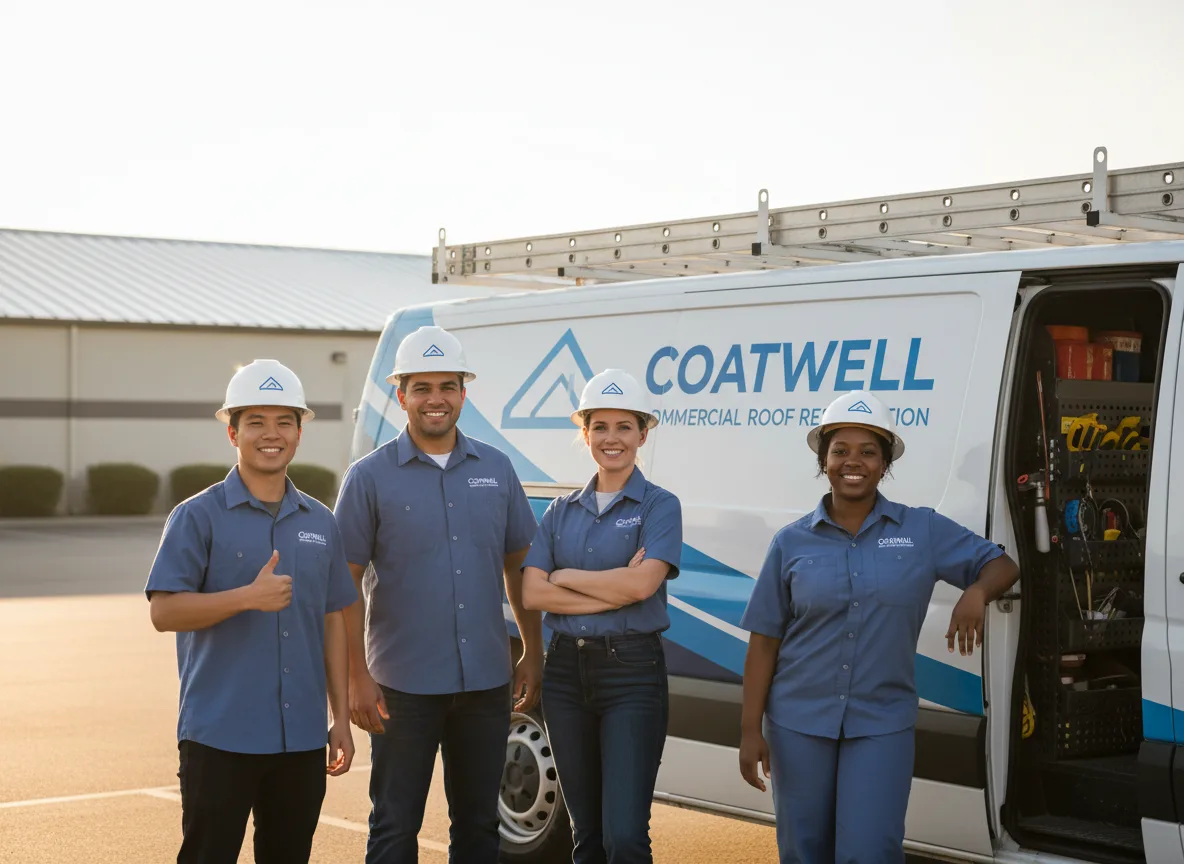 Commercial roof coating company in Westhoff, TX